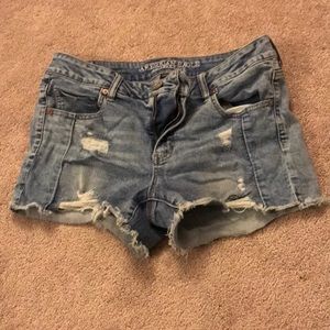 Distressed American Eagle Shorts Size 14